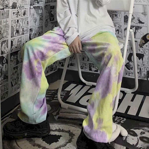 corduroy pants female korean version ins harajuku style tie-dye straight wide-leg loose high waist casual trousers trend women's & capr, Black;white
corduroy pants female korean version ins harajuku style tie-dye straight wide-leg loose high waist casual trousers trend women's & capr, Black;white