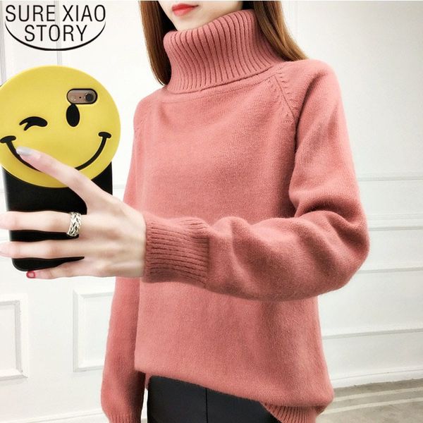 fashion sweaters turtleneck sweet long sleeve winter soft knit sweater women 5289 50 210415, White;black
fashion sweaters turtleneck sweet long sleeve winter soft knit sweater women 5289 50 210415, White;black
