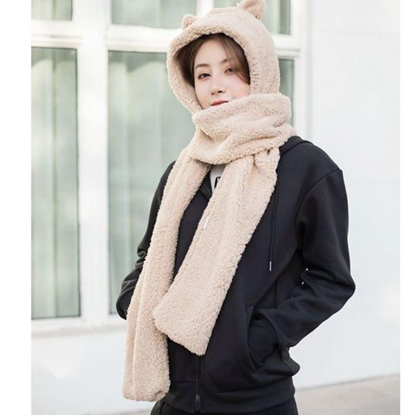 winter warm windproof bear ear scarf hat outdoor sports thick bib neck and protection multipurpose mask warmer for r58b cycling caps & masks, Black
winter warm windproof bear ear scarf hat outdoor sports thick bib neck and protection multipurpose mask warmer for r58b cycling caps & masks, Black
