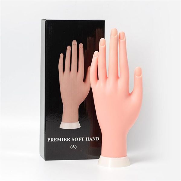 false nails nail art prosthetic hand manicure practice model can bent shaped diy tool add fake fingernail display, Red;gold
false nails nail art prosthetic hand manicure practice model can bent shaped diy tool add fake fingernail display, Red;gold