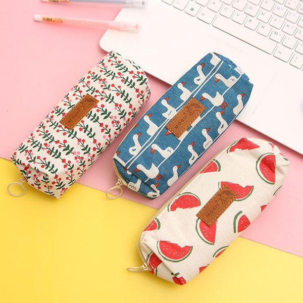 pencil bags canvas bag small flowers cases kawaii stationery pouch office school supplies pen
pencil bags canvas bag small flowers cases kawaii stationery pouch office school supplies pen