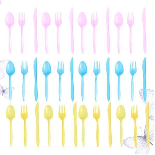spoons 36pcs kids disposable tableware plastic fork spoon kit birthday party cutlery dinnerware for cake dessert
spoons 36pcs kids disposable tableware plastic fork spoon kit birthday party cutlery dinnerware for cake dessert