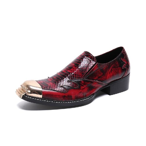 new fashion men genuine leather red snake skin shoes gold square toe for men fashion british style dress wedding slip on shoes, Black
new fashion men genuine leather red snake skin shoes gold square toe for men fashion british style dress wedding slip on shoes, Black