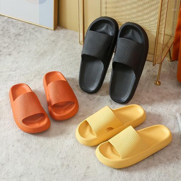 women thick platform slippers summer fashion eva soft sole beach slide sandals men couple's indoor bathroom anti-slip shoes home1, Black
women thick platform slippers summer fashion eva soft sole beach slide sandals men couple's indoor bathroom anti-slip shoes home1, Black
