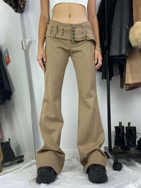 women's pants & capris fairy grunge retro khaki wide leg trousers low waist with belt aesthetic sweatpants casual women streetwear bagg, Black;white
women's pants & capris fairy grunge retro khaki wide leg trousers low waist with belt aesthetic sweatpants casual women streetwear bagg, Black;white