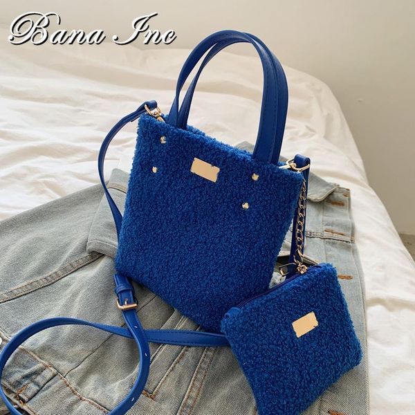 shoulder bags winter plush handbag woolen design tote for women 2021 bag fashion ladys purse hand with mini pouch
shoulder bags winter plush handbag woolen design tote for women 2021 bag fashion ladys purse hand with mini pouch