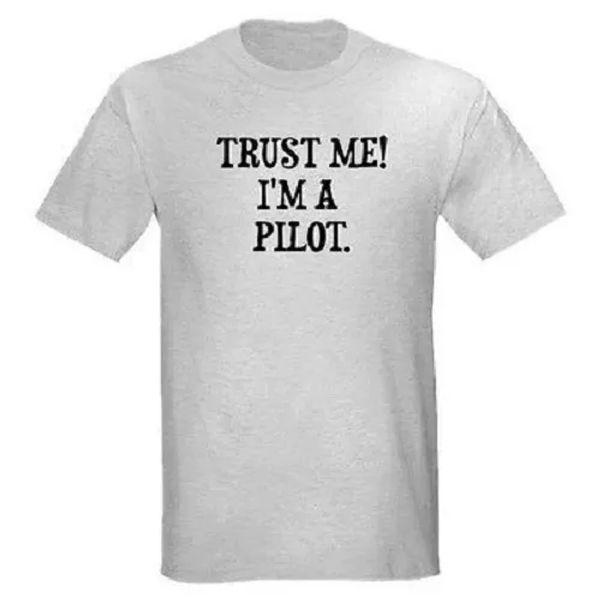 Trust me Im a pilot T shirt Tee cessna pilot fly aviation sm-5XL available, White;black
Trust me Im a pilot T shirt Tee cessna pilot fly aviation sm-5XL available, White;black