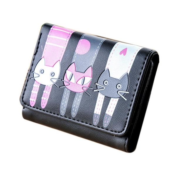 wallets fashion women's wallet lovely cartoon carts short leather female small coin purse hasp kids card holder for girls a11, Red;black
wallets fashion women's wallet lovely cartoon carts short leather female small coin purse hasp kids card holder for girls a11, Red;black