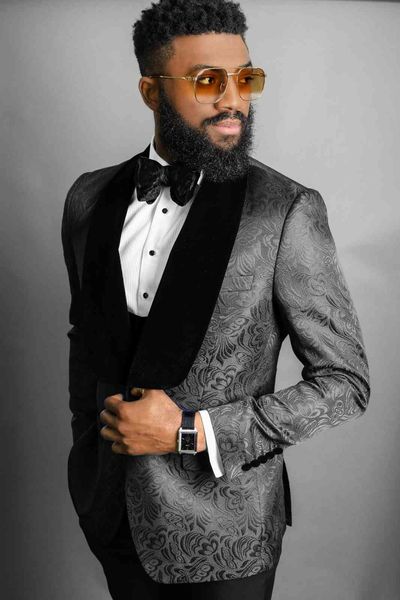 men's suits & blazers brand men black pattern groom tuxedos shawl veet lapel groomsmen wedding man 3 pieces ( jacket+pants+vest+ti, White;black
men's suits & blazers brand men black pattern groom tuxedos shawl veet lapel groomsmen wedding man 3 pieces ( jacket+pants+vest+ti, White;black
