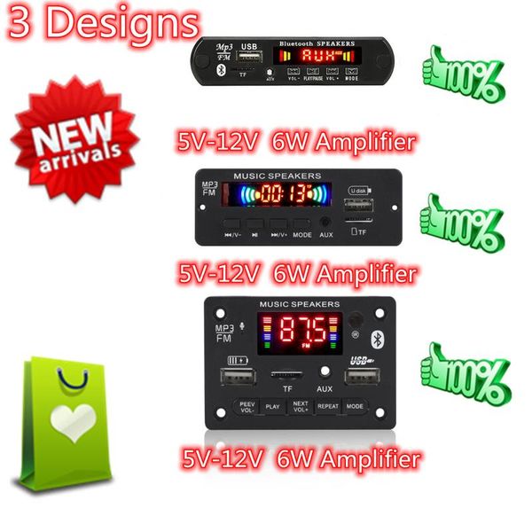 & mp4 players 3 designs 6w bluetooth 5.0 mp3 player decoder board car fm radio module support tf usb aux handscall record
& mp4 players 3 designs 6w bluetooth 5.0 mp3 player decoder board car fm radio module support tf usb aux handscall record