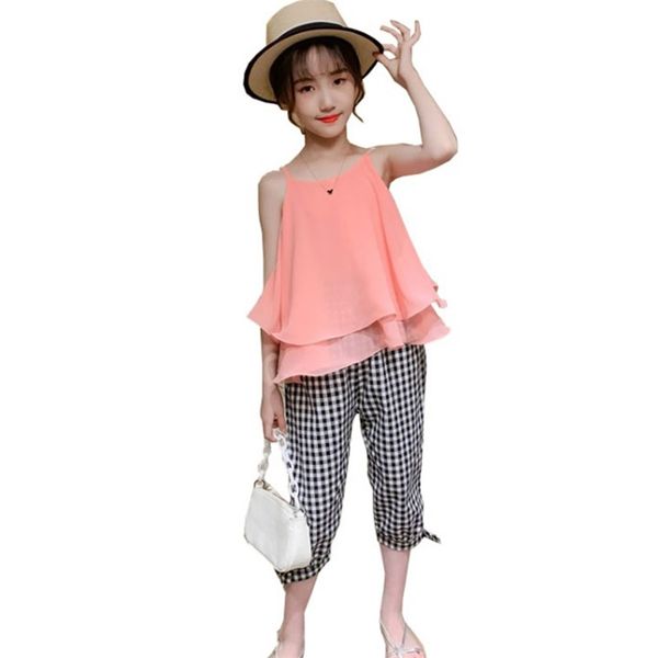 girls clothes vest + plaid pants costume for summer sets casual style tracksuit kids 6 8 10 12 14 210527, White
girls clothes vest + plaid pants costume for summer sets casual style tracksuit kids 6 8 10 12 14 210527, White