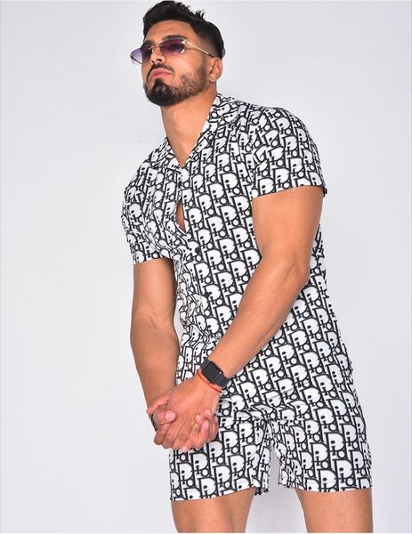 summer hawaii trend printing sets mens tracksuits shorts shirt clothing casual round collar floral beach short sleeve suit, Gray
summer hawaii trend printing sets mens tracksuits shorts shirt clothing casual round collar floral beach short sleeve suit, Gray