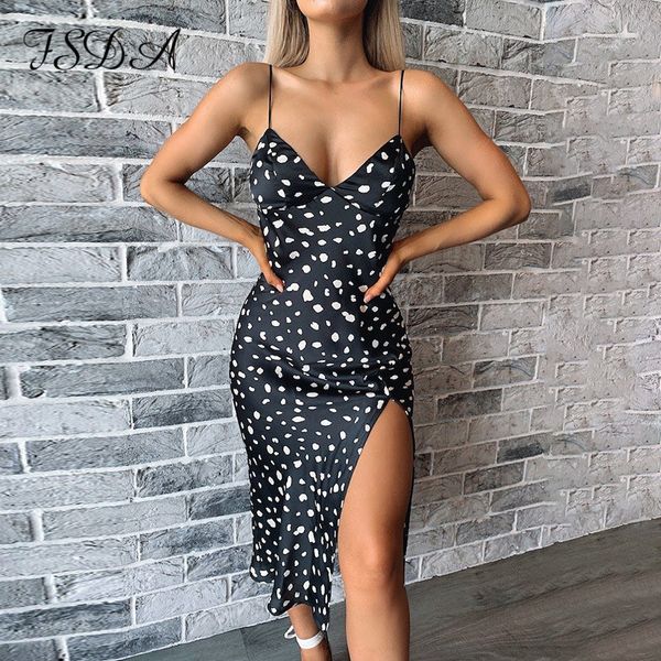 20212021 print spaghetti strap satin dress women backless v neck summer off shoulder black split midi beach party dresses, Black;gray
20212021 print spaghetti strap satin dress women backless v neck summer off shoulder black split midi beach party dresses, Black;gray