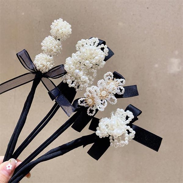 korean black bow simulated pearl flower crystal discer tiaras for women fashion hair updo tools holder clips & barrettes, Golden;silver
korean black bow simulated pearl flower crystal discer tiaras for women fashion hair updo tools holder clips & barrettes, Golden;silver