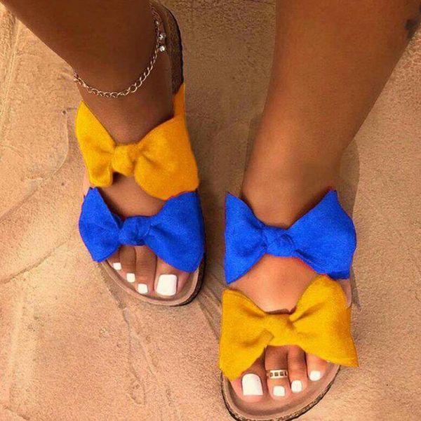 slippers women slides bow summer sandals bow-knot soft soles flat platform female floral beach shoes flip flops, Black
slippers women slides bow summer sandals bow-knot soft soles flat platform female floral beach shoes flip flops, Black