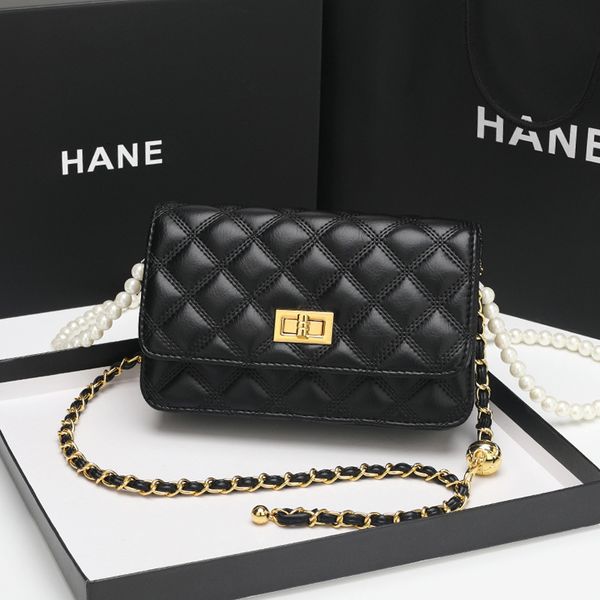 handbag leather women's bag 2021 fashion small fragrance lingge pearl chain net red single shoulder messenger, Black;red
handbag leather women's bag 2021 fashion small fragrance lingge pearl chain net red single shoulder messenger, Black;red