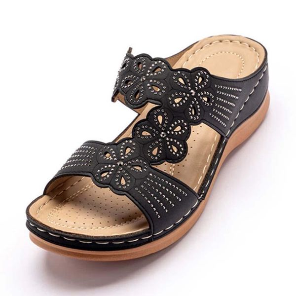 sandals women ladies shoes woman slip on women's hollow soild color sandal open toes female slides, Black
sandals women ladies shoes woman slip on women's hollow soild color sandal open toes female slides, Black