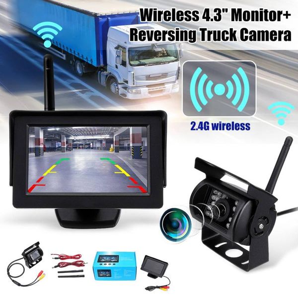 car rear view cameras& parking sensors 2.4g wireless night vision backup camera system with 4.3 inch monitor for 12-24v truck trailer
car rear view cameras& parking sensors 2.4g wireless night vision backup camera system with 4.3 inch monitor for 12-24v truck trailer
