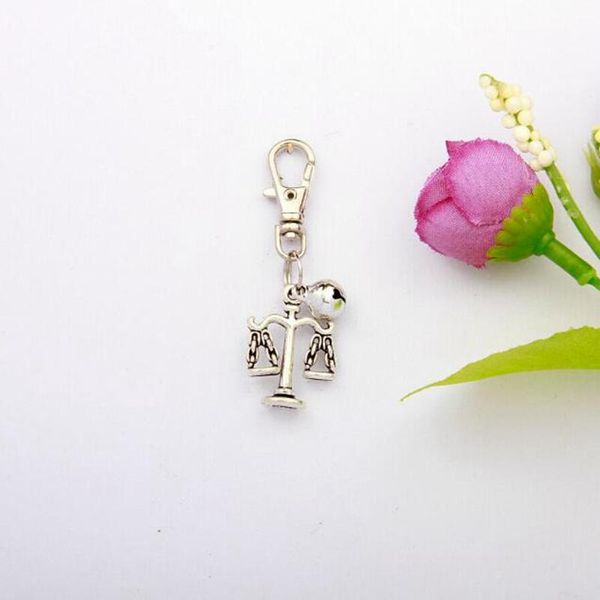 keychains 10pcs alloy ancient silver balance&mixed bell charm rotating lobster clasp keychain accessories women valentine's day present
keychains 10pcs alloy ancient silver balance&mixed bell charm rotating lobster clasp keychain accessories women valentine's day present