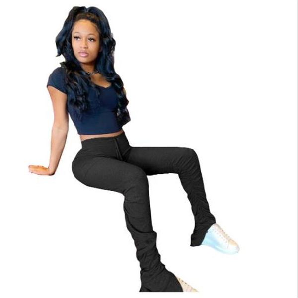 women's pants & capris stacked leggings joggers sweatpants women ruched legging femme black grey sweat trousers, Black;white
women's pants & capris stacked leggings joggers sweatpants women ruched legging femme black grey sweat trousers, Black;white