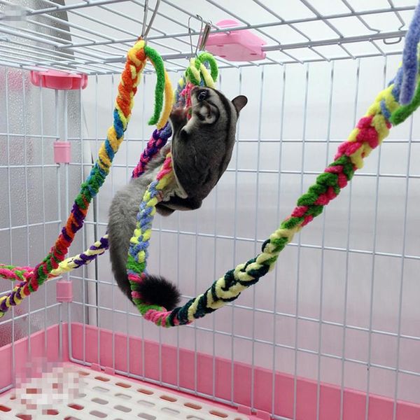 other bird supplies climbing cotton rope toy for hamster sugar glider small parrot swing hammock pet
other bird supplies climbing cotton rope toy for hamster sugar glider small parrot swing hammock pet