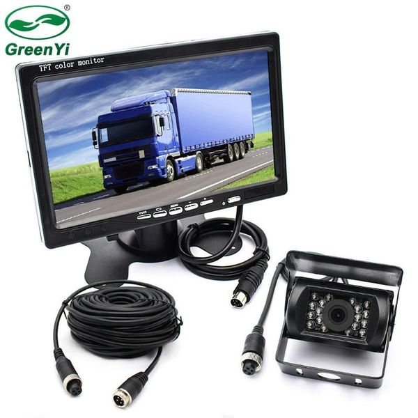 car video greenyi hd 7" 800*480 rearview parking monitor tft color auto headrest player with 2 input
car video greenyi hd 7" 800*480 rearview parking monitor tft color auto headrest player with 2 input