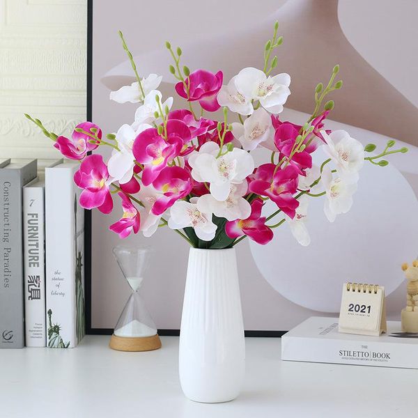 decorative flowers & wreaths single bunch beautiful artificial flower butterfly orchid party wedding silk decoration living room indoor q26
decorative flowers & wreaths single bunch beautiful artificial flower butterfly orchid party wedding silk decoration living room indoor q26