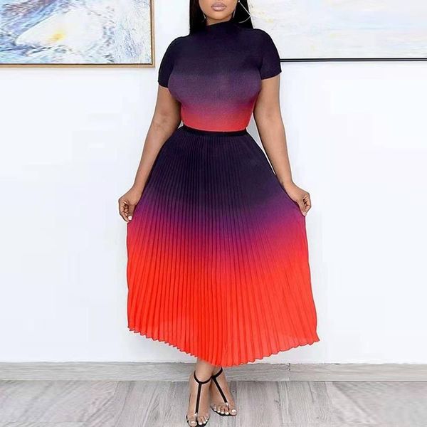 plus size dresses gradient dress women 4xl 5xl draped ruffle short sleeve tunics fashion elegant for dinner prom party outfits, Black
plus size dresses gradient dress women 4xl 5xl draped ruffle short sleeve tunics fashion elegant for dinner prom party outfits, Black