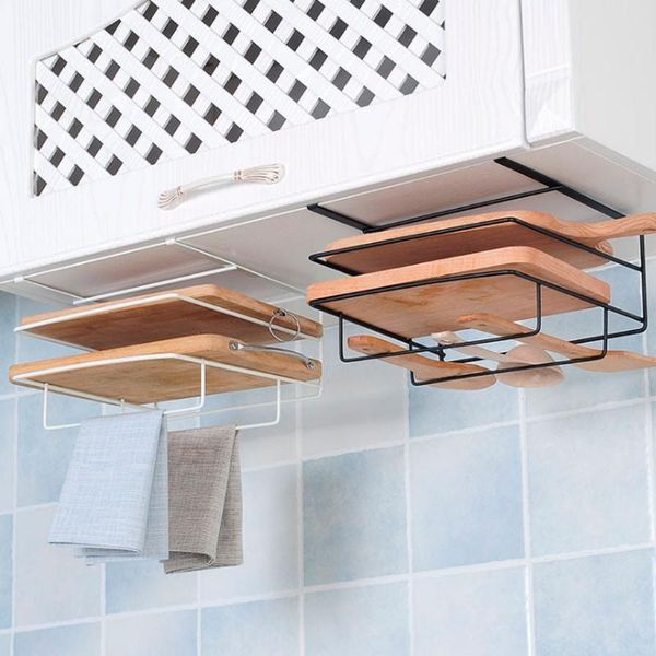 under cabinet cutting board towel storage rack multifunctional kitchen organizer & organization
under cabinet cutting board towel storage rack multifunctional kitchen organizer & organization