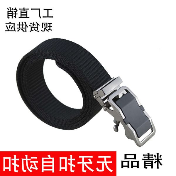 belt nylon automatic buckle 3.5 thickened woven belt student fashion versatile, Black;brown
belt nylon automatic buckle 3.5 thickened woven belt student fashion versatile, Black;brown