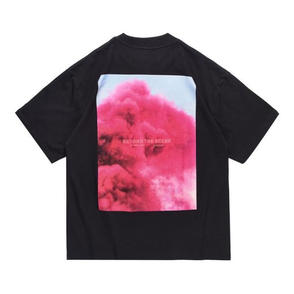 t-shirt pink cloud print tshirts fashion cotton loose short sleeve tees men's t-shirts, White;black
t-shirt pink cloud print tshirts fashion cotton loose short sleeve tees men's t-shirts, White;black