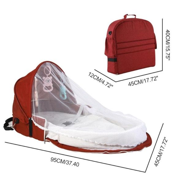 portable bed foldable baby travel sun protection mosquito net breathable infant sleeping basket for per 1 cribs
portable bed foldable baby travel sun protection mosquito net breathable infant sleeping basket for per 1 cribs