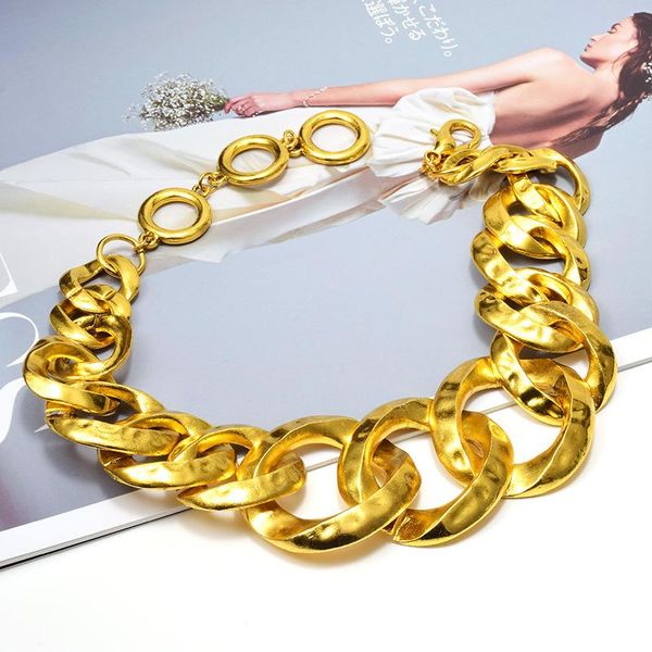 chains metal punk exaggerated thick clavicle chain women's fashion necklace 2021 wholesale, Silver
chains metal punk exaggerated thick clavicle chain women's fashion necklace 2021 wholesale, Silver