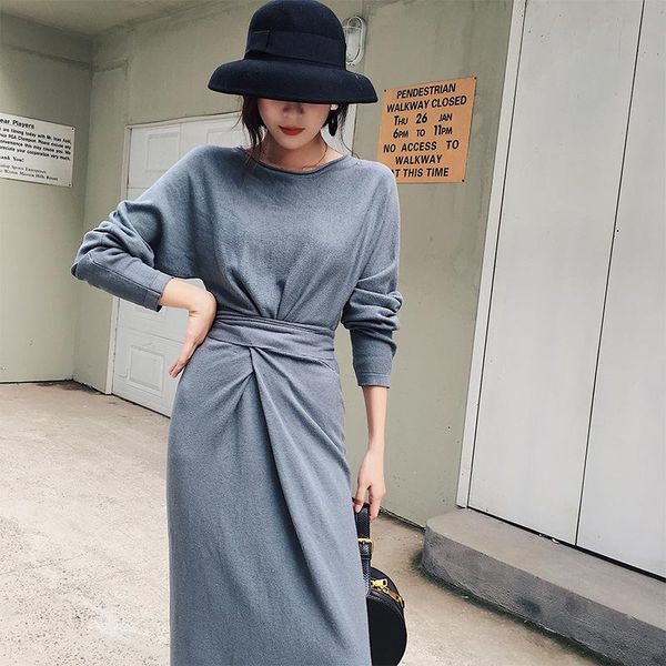 casual dresses spring women's dress 2021 french retro gentle wind for women waist bottom knit, Black;gray
casual dresses spring women's dress 2021 french retro gentle wind for women waist bottom knit, Black;gray