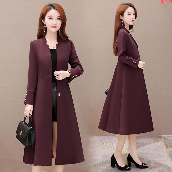 women's trench coats 2021 spring autumn coat fashion slim elegant vintage windbreaker female thin long outwear plus size 4xl 629, Tan;black
women's trench coats 2021 spring autumn coat fashion slim elegant vintage windbreaker female thin long outwear plus size 4xl 629, Tan;black