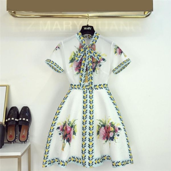 super star same style summer women short sleeves print bow a line dress female party dresses a1662 210428, White
super star same style summer women short sleeves print bow a line dress female party dresses a1662 210428, White