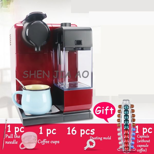 1 pc 220v en550 home automatic capsule coffee machine 19bar intelligent touch screen control capsule coffee machine