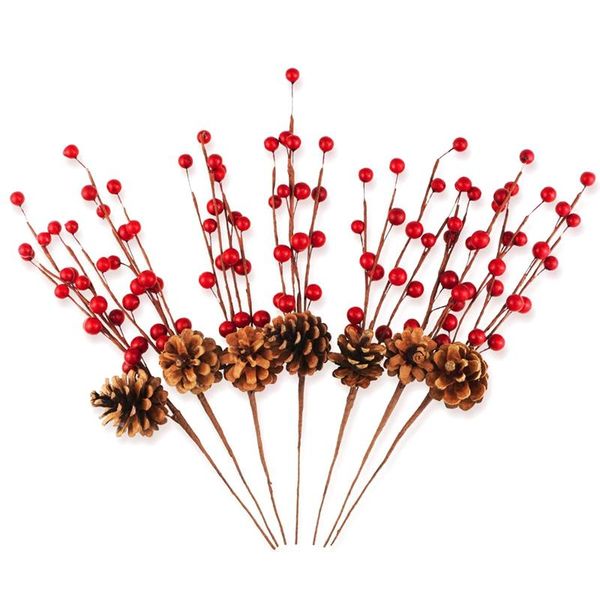 decorative flowers & wreaths 12 pcs simulation berry branch red bubble and pine cone set christmas decoration flower arrangement -12 inch
decorative flowers & wreaths 12 pcs simulation berry branch red bubble and pine cone set christmas decoration flower arrangement -12 inch