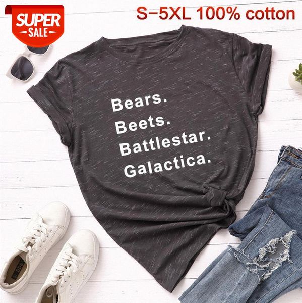 women's loose round neck short-sleeved cotton t-shirt f70 #q72k, White