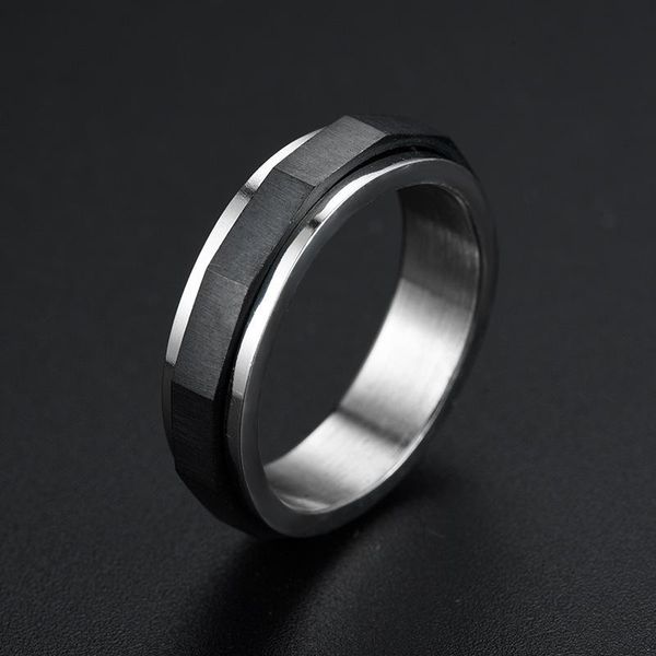 wedding rings voerynt 6mm stainless steel gold black rotating ring punk style personality men's jewelry charm party gift sy03, Slivery;golden
wedding rings voerynt 6mm stainless steel gold black rotating ring punk style personality men's jewelry charm party gift sy03, Slivery;golden