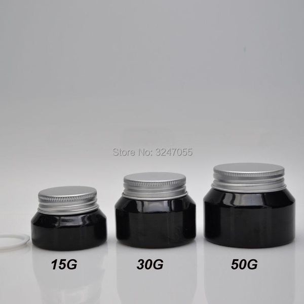 storage bottles & jars 10pcs/lot 15g 30g 50g black empty cosmetic cream jar, elegant glass mask refillable pot with aluminum lid, diy makeup
storage bottles & jars 10pcs/lot 15g 30g 50g black empty cosmetic cream jar, elegant glass mask refillable pot with aluminum lid, diy makeup