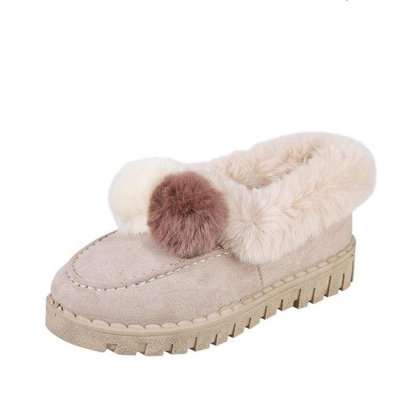 boots women winter warm ankle ladies non slip faux fur flats female short plush comfortable and soft solid platform, Black
boots women winter warm ankle ladies non slip faux fur flats female short plush comfortable and soft solid platform, Black