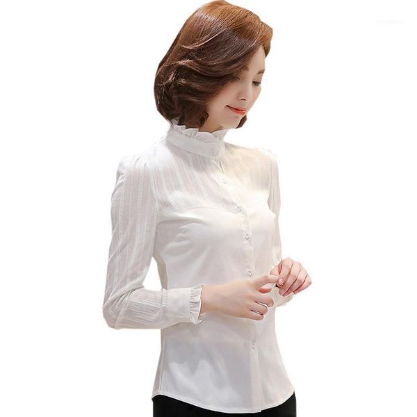 fashion patchwork lace shirts women stand collar thick 2021 spring cotton female elegant ruffles shirt blouse re0339 women's blouses &, White
fashion patchwork lace shirts women stand collar thick 2021 spring cotton female elegant ruffles shirt blouse re0339 women's blouses &, White