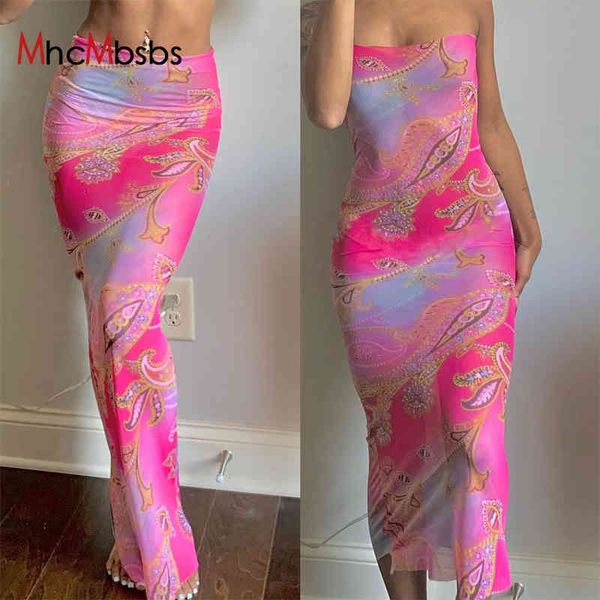 elegant printed bodycon tube maxi dress women mesh sleeveless strapless sundress summer sheath high street boho slim skirts 210517, Black;gray
elegant printed bodycon tube maxi dress women mesh sleeveless strapless sundress summer sheath high street boho slim skirts 210517, Black;gray