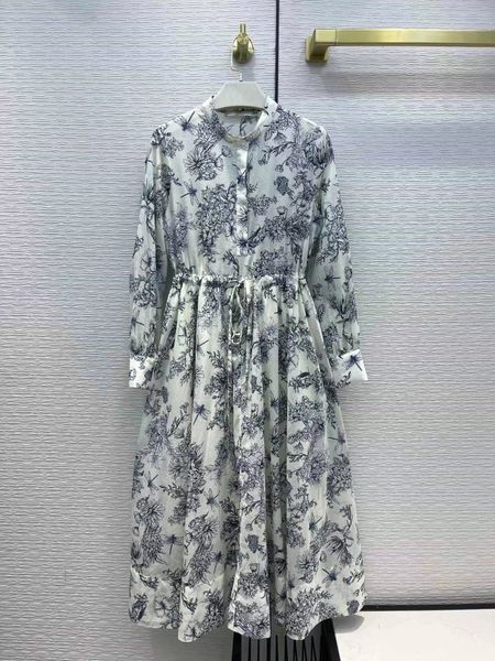 2022 spring o neck long sleeve print brand same style dress milan runway dress designer dress 1106-12, Black
2022 spring o neck long sleeve print brand same style dress milan runway dress designer dress 1106-12, Black