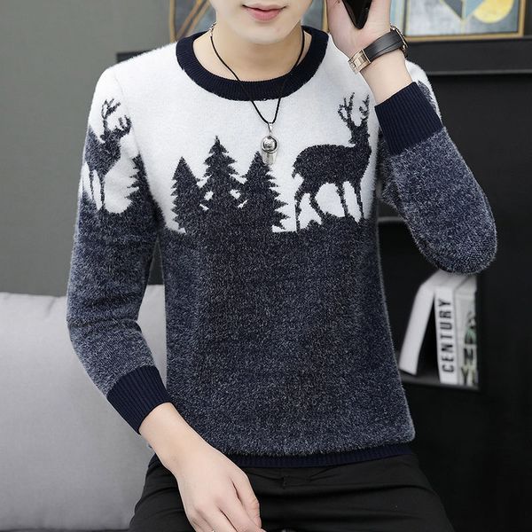 autumn and young men of around the neck thin korean style winter quilted sweater tide, White;black
autumn and young men of around the neck thin korean style winter quilted sweater tide, White;black