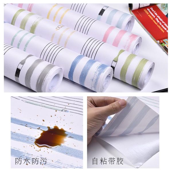 wallpapers self-adhesive waterproof wallpaper colorful stripe kids room cute baby girl boy blue pink striped wall papers ez258
wallpapers self-adhesive waterproof wallpaper colorful stripe kids room cute baby girl boy blue pink striped wall papers ez258