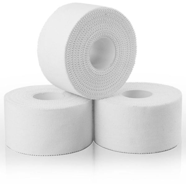 elbow & knee pads white athletic sports tape very strong easy tear no sticky residue for athlete trainers 3.8cm*5m, Black;gray
elbow & knee pads white athletic sports tape very strong easy tear no sticky residue for athlete trainers 3.8cm*5m, Black;gray