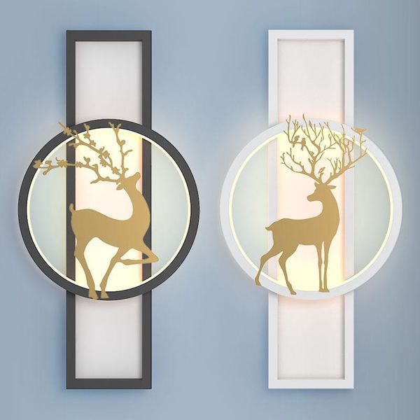 classic and versatile bedside wall lamp silicone lampshade creative personality deer background
classic and versatile bedside wall lamp silicone lampshade creative personality deer background