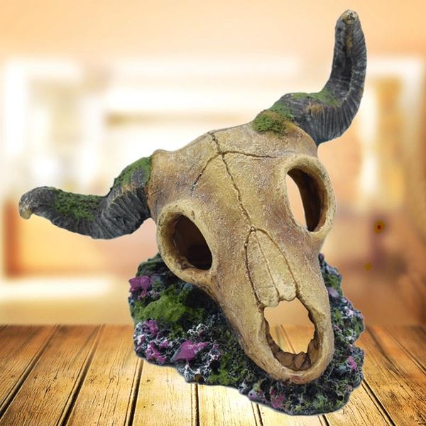 1pcs 14*8*9cm simulated hollow sheep's head aquarium fish tank landscape prawn house hide cave conference hall artwork ornament decorat
1pcs 14*8*9cm simulated hollow sheep's head aquarium fish tank landscape prawn house hide cave conference hall artwork ornament decorat